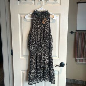 NWT Dress Forum LA - brown animal print